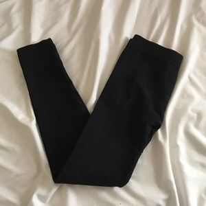 Black Casual Leggings